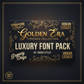 Vintage and trendy font pack product cover